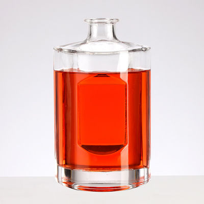 650ml Crystal Round Decanter Set for Whiskey Glass Bottle Gift Box Vodka Wine Bottle
