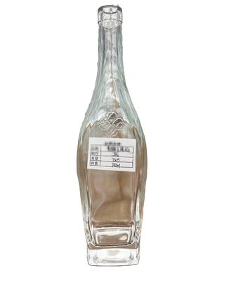 Brandy XO Luxury Cognac Glass Bottle 700ml Directly Produced with Glass Base Material