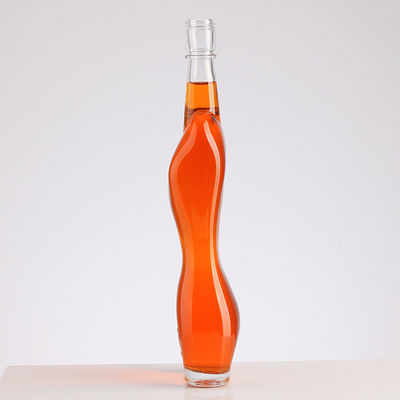 Whisky Spirit Glass Products Unique Shape Woman Body Glass Liquor Bottle for Liquor