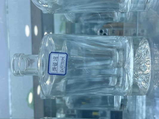 500ml 750ml 1000ml Flint Glass Vodka Brandy Bottle Custom Spirit Vodka Glass Bottle