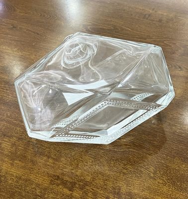 Luxury High End Custom Polygonal Glass Bottle for VODKA Clear and Distinctive