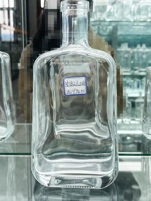 100ml 200ml 375ml 500ml 750ml 1000ml Clear Glass Bottle for Whiskey Vodka Brandy Gin