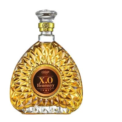 XO Wine Bottle Screw Cap Glass Bottle 700ml Capacity Perfect for Whiskey Champagne Vodka