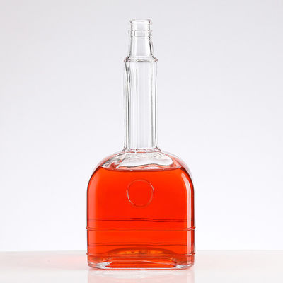 250ml/500ml/750ml Recycled Empty Frost Whisky Flask Vodka Bottle for Wine Glass Bottle