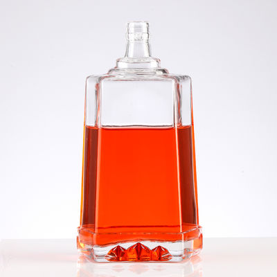 Empty Packaging 750ml Glass Burgundy Wine Bottle for Coffee Provided Freely