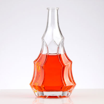 Empty Packaging 750ml Glass Burgundy Wine Bottle for Coffee Provided Freely