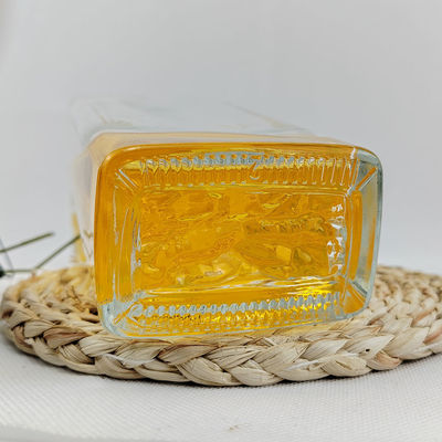 Clear Cuboid Crystal Agave Glass Bottle with Cork Cap 500ML 750ML 1000ML Hot Style