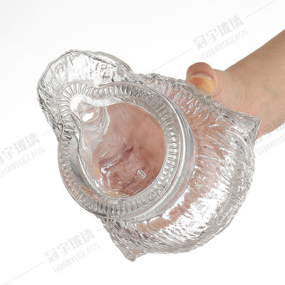 Provided Freely 350ml 500ml 25oz 750ml Luxurious Glass Wine Bottle with Cork Sealing Type