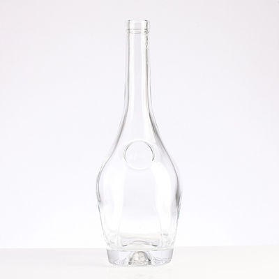 Custom Liquor Vodka Gin Whiskey Tequila Glass Bottle 750ml With Rubber Stopper