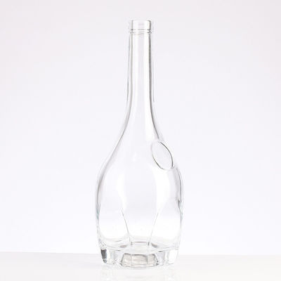 Custom Liquor Vodka Gin Whiskey Tequila Glass Bottle 750ml With Rubber Stopper