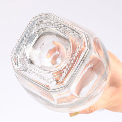 Custom Liquor Vodka Gin Whiskey Tequila Glass Bottle 750ml With Rubber Stopper