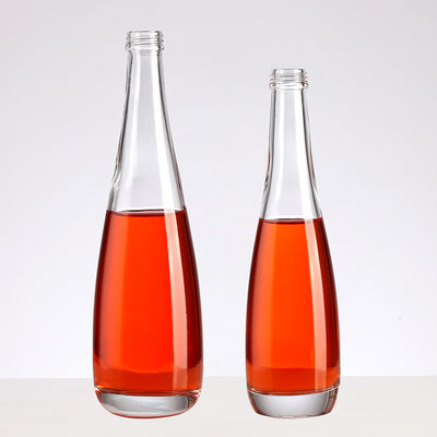 500ml 550ml Water Glass Bottle for Beverage Industry in Frosted Design