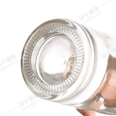 Customizable Cork Sealing Type Wine Glass Bottles for Liquor Packaging