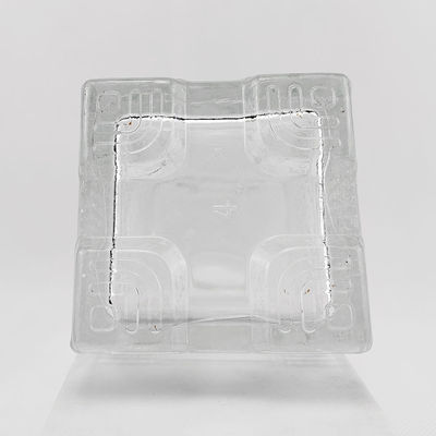 High White Glass Material 750ml Beer Bottle Engraved Square Spirits Glass for Wine