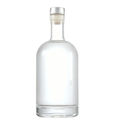 Glass Bottle Custom Empty Crystal Glass Wine Bottles 500ml 750 ml for Beverage Supply