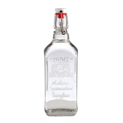 Empty Cylinder Liquor Wine 750ml Glass Vodka Bottle Clients' Specific Requirements