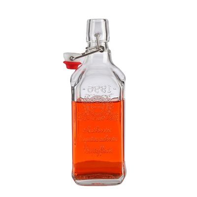 Empty Cylinder Liquor Wine 750ml Glass Vodka Bottle Clients' Specific Requirements