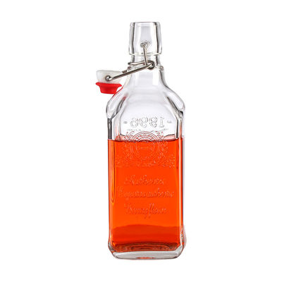 Empty Cylinder Liquor Wine 750ml Glass Vodka Bottle Clients' Specific Requirements