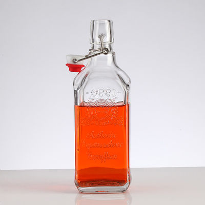 500ml Glass Bottle for Home Brewing of Alcohol Airtight Swing Top Seal Included