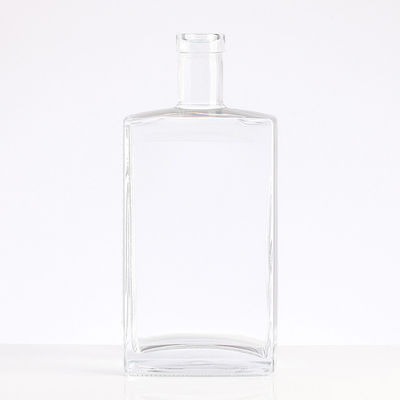 OEM/ODM Welcome Flint Glass Lid Finish 750ml Vodka 500ML Glass Bottle for Industrial