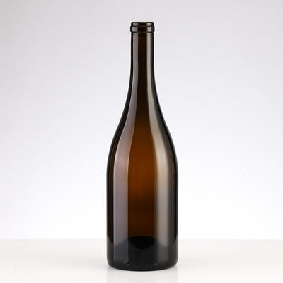 750 ml Glass Champaign Bottles in Black Matt Glass with Clients' Specific Requirements