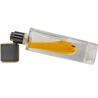 Flat Square Glass Perfume Bottle 50ml 30ml 100ml Empty Bottle with Box Elegant Design