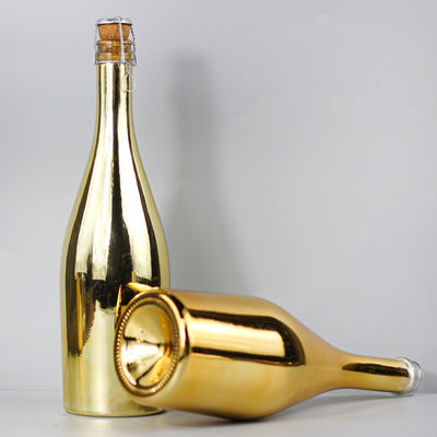 Level Relief Glass Bottle Of Liquor Glass Material and Cap with Brush Sealing