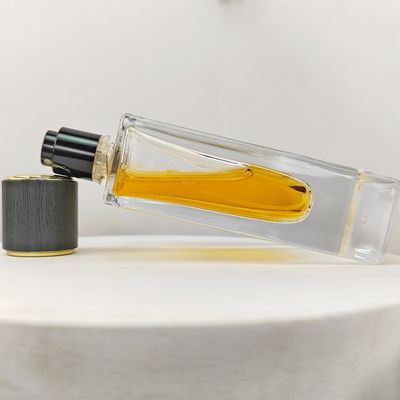 50ml Perfume Bottle with Glass Base Material and Logo Acceptable Customer's Logo