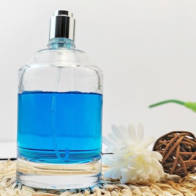 Glass Products 50ml Empty Perfume Bottle with Transparent Design and Collar Material