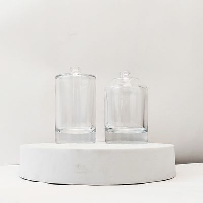 Glass Products 50ml Empty Perfume Bottle with Transparent Design and Collar Material