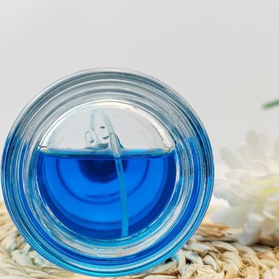 Glass Products 50ml Empty Perfume Bottle with Transparent Design and Collar Material