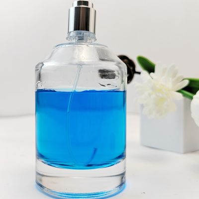 Glass Products 50ml Empty Perfume Bottle with Transparent Design and Collar Material
