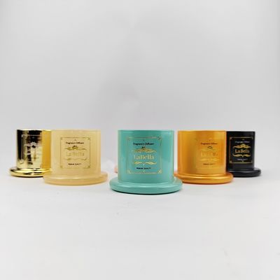 Support Customization Scented Candle 300ML Empty Glass Cup with Glass Body Material