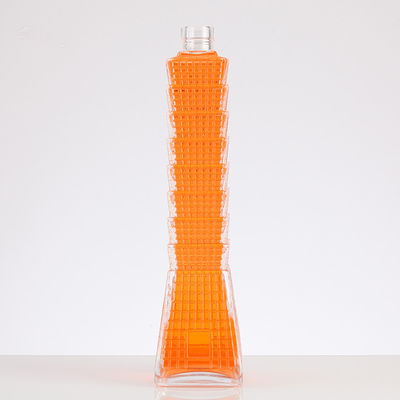500ml 750ml Red Wine Bottle Special-Shaped Glass Fruit Juice Wine Beverage Bottles