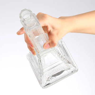 500ml 750ml Red Wine Bottle Special-Shaped Glass Fruit Juice Wine Beverage Bottles