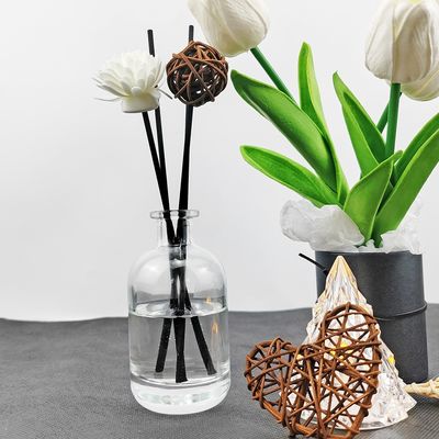 Clear Glass Empty Reed Diffuser Bottle 200ML 300ML Aromatherapy Scented Elegant Classic