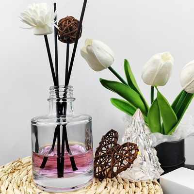 Clear Glass Perfume Aroma Oil Aromatherapy Reed Diffuser Bottles 50ml 100ml 150ml 200ml