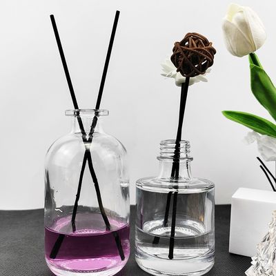 Clear Glass Perfume Aroma Oil Aromatherapy Reed Diffuser Bottles 50ml 100ml 150ml 200ml