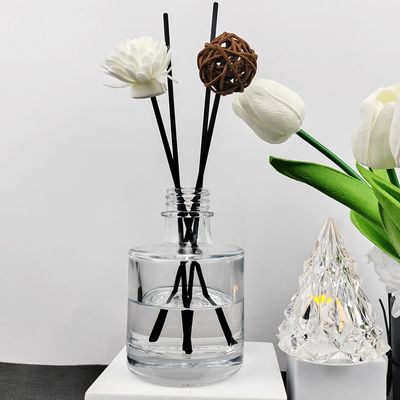 Clear Glass Perfume Aroma Oil Aromatherapy Reed Diffuser Bottles 50ml 100ml 150ml 200ml