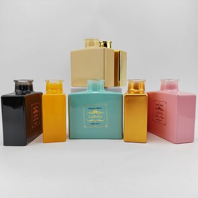 100mL Multi-Color Flat Square Aromatherapy Glass Bottle with Guaranteed and SCREW CAP