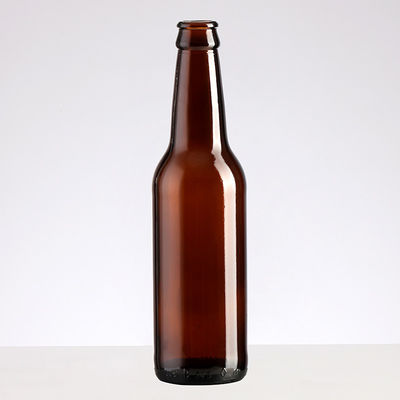 250ml 330ml 500ml 1L Empty Glass Beer Bottles Custom Amber Brown Blue with Crown Cap
