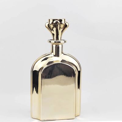 Beverage Glass Bottle UV Electroplating Aromatherapy Bottle for Unique Design Diffuser