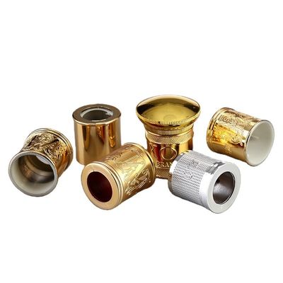 Whiskey Bottle Cap for Vodka Liquor Wine Brandy Fancy Aluminium T Cork Glass Stopper