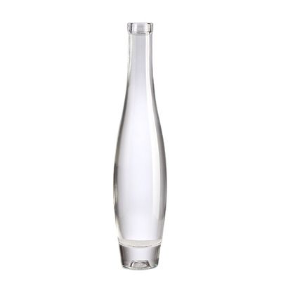 Customized Logo Mini Champagne Glass Bottle for Soft Drink Distribution and Promotion in Clear