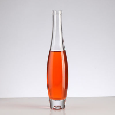 Customized Logo Mini Champagne Glass Bottle for Soft Drink Distribution and Promotion in Clear