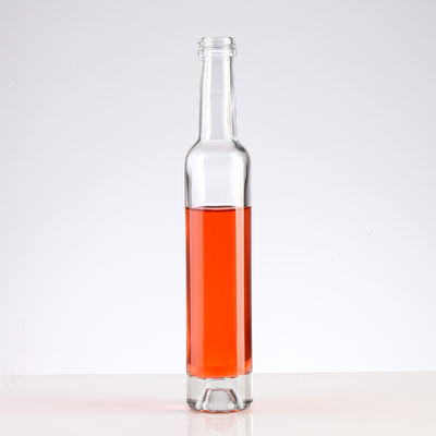 Clear 750ml Tequila Empty Wine Bottle with Lid and Hot Stamping Surface Handling Tesla