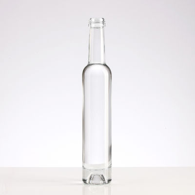 Clear 750ml Tequila Empty Wine Bottle with Lid and Hot Stamping Surface Handling Tesla