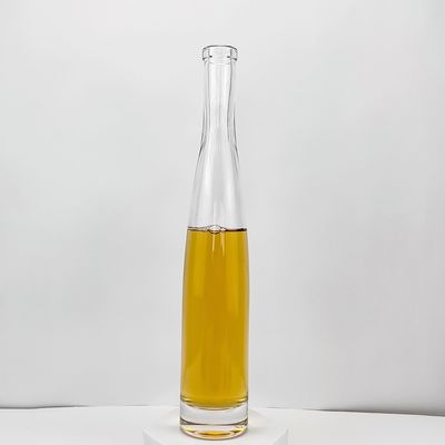 Transparent Glass Bottle for Olive Oil 250ml 500ml 750ml Sealing Type Cork Beverage