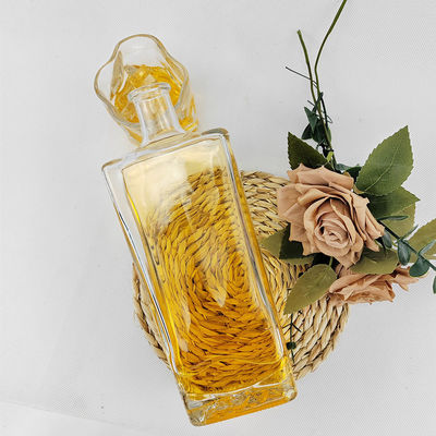 Customized 700ml 750ml Extra White Flint Glass Cylinder Long Neck Gin Rum Bottle for Beer