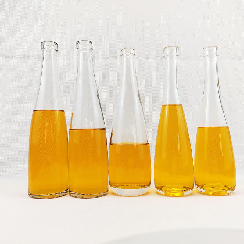 350ml 500ml 550ml Round Empty Spirits Bottle Manufacturers Water Bottle Wine Bottles